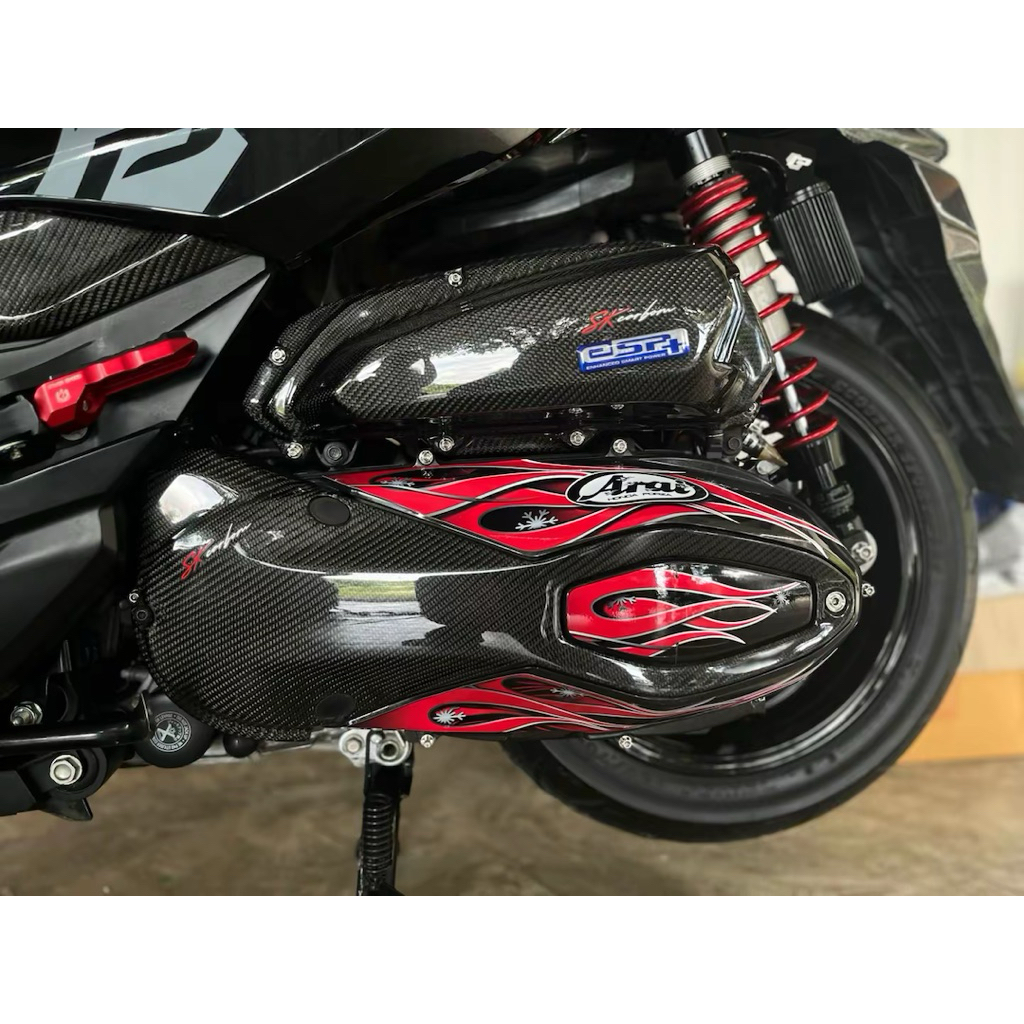 สติ๊กเกอร์ติดแคร้งลายไฟ ฟอซ่า350 Honda Forza