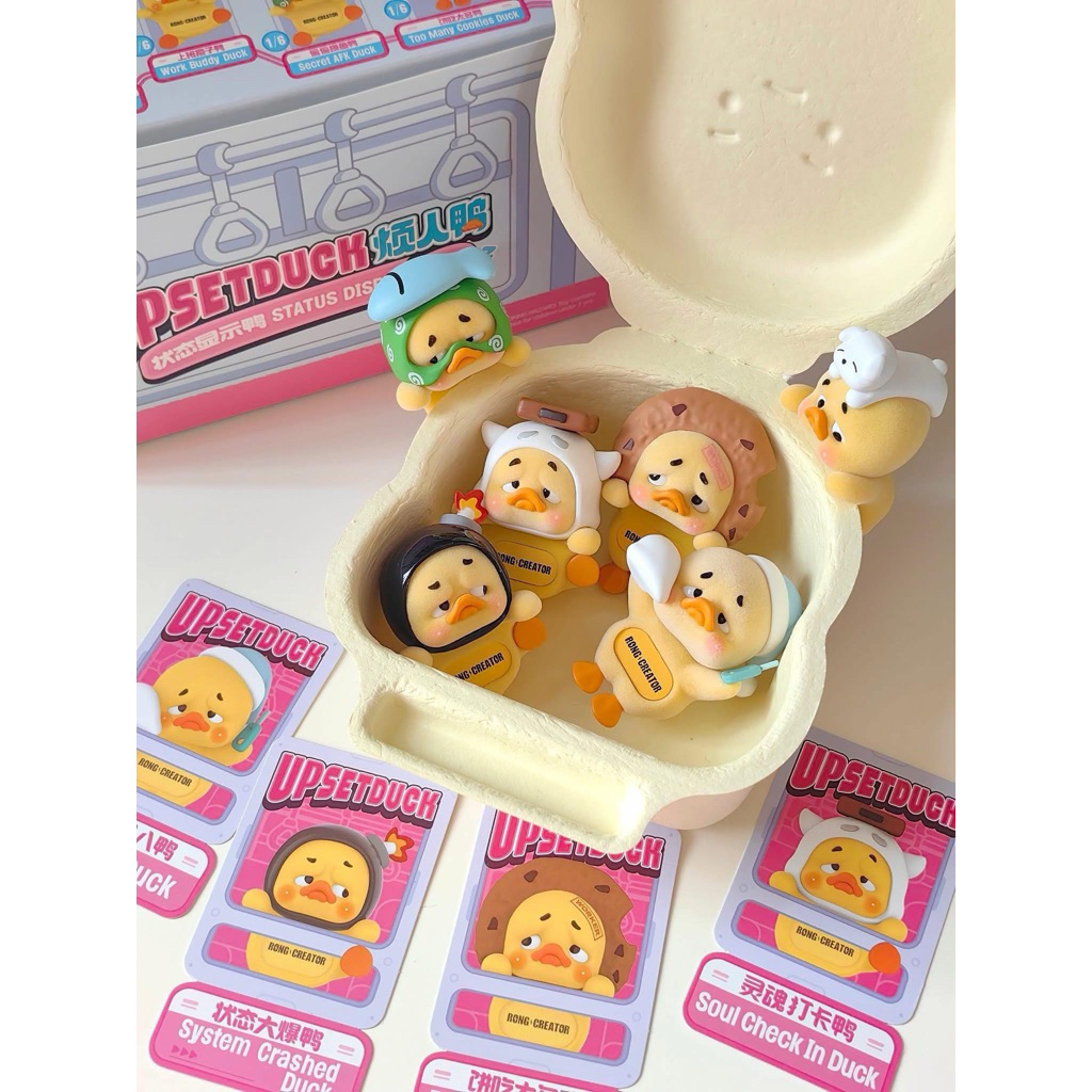 [พร้อมส่งในไทย🐣🌟] Upsetduck Hippers Series ตัวเกาะโทรศัพท์เป็ดขี้เหล่