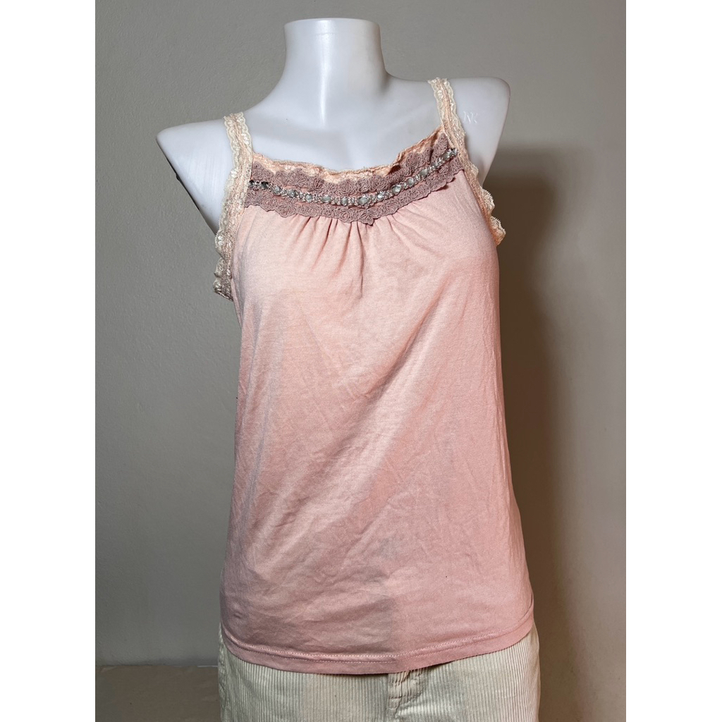 เสื้อสายเดี่ยว เสื้อกล้าม axes femme แบรนด์ญี่ปุ่น