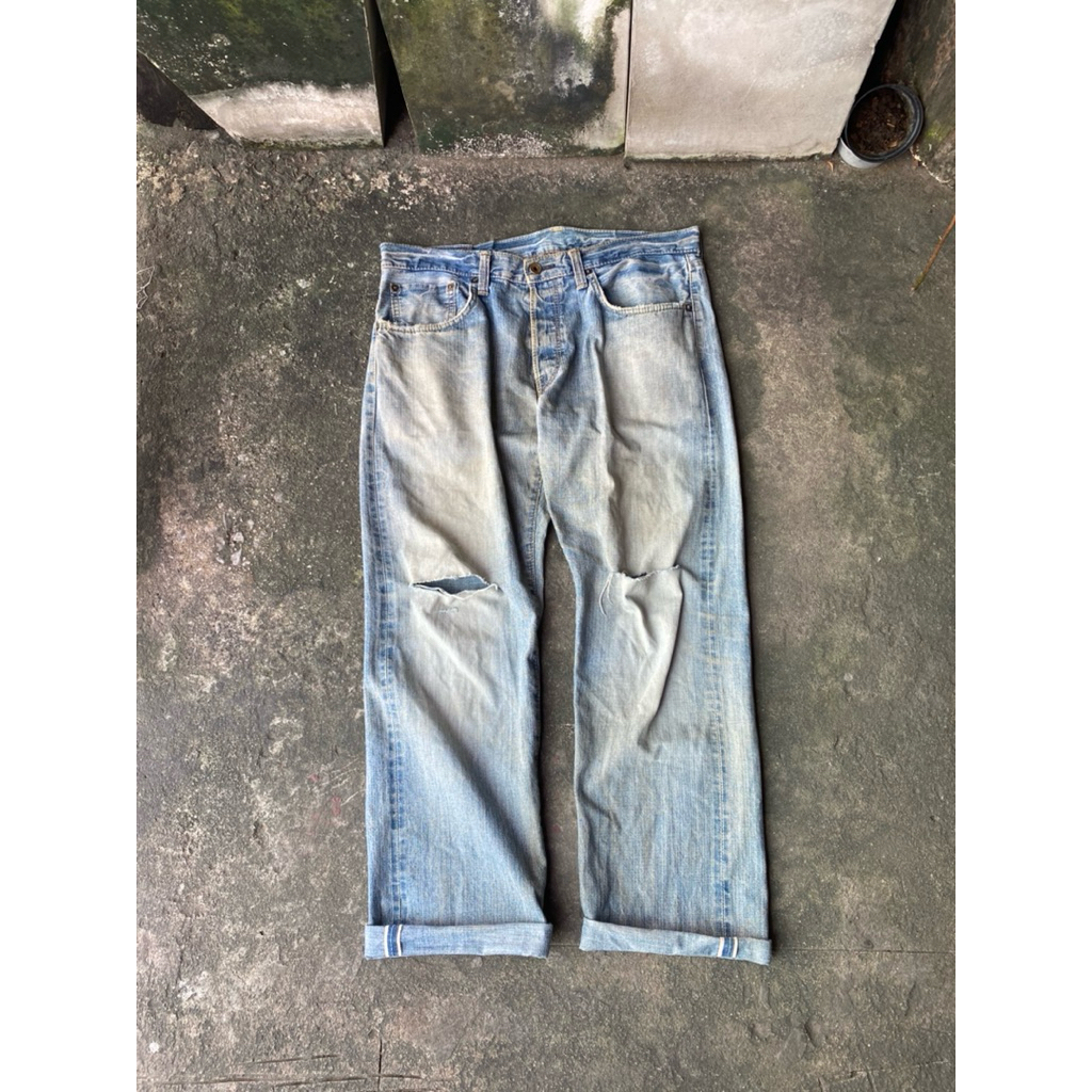 กางเกงยีนส์วินเทจของแท้ EDWIN 505