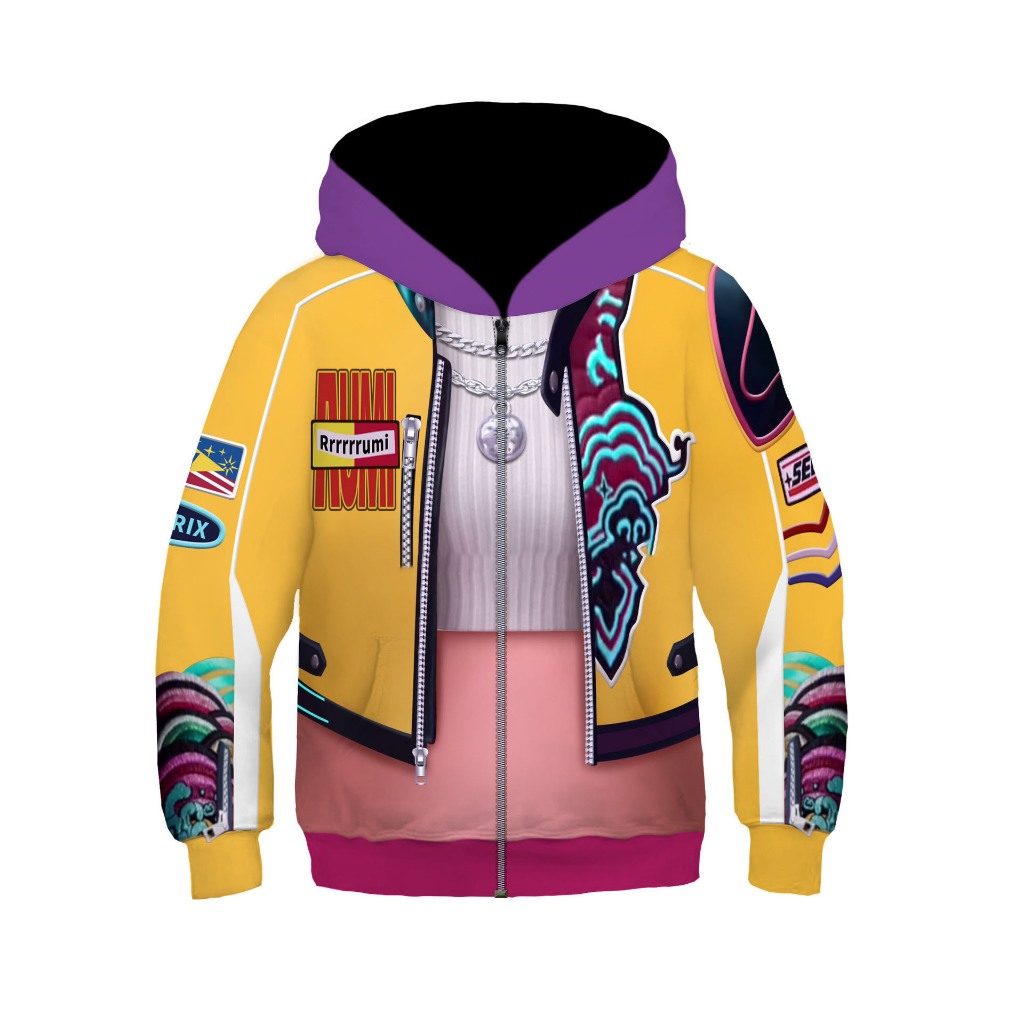 ภาพยนตร์เคป๊อป Mira Rumi Zoey แฟชั่นเสื้อผ้า ชุดคอสเพลย์ ฮาโลวีน ชุดเล่นบทบาทสมมติ ชุดเด็ก - รูปที่ 6