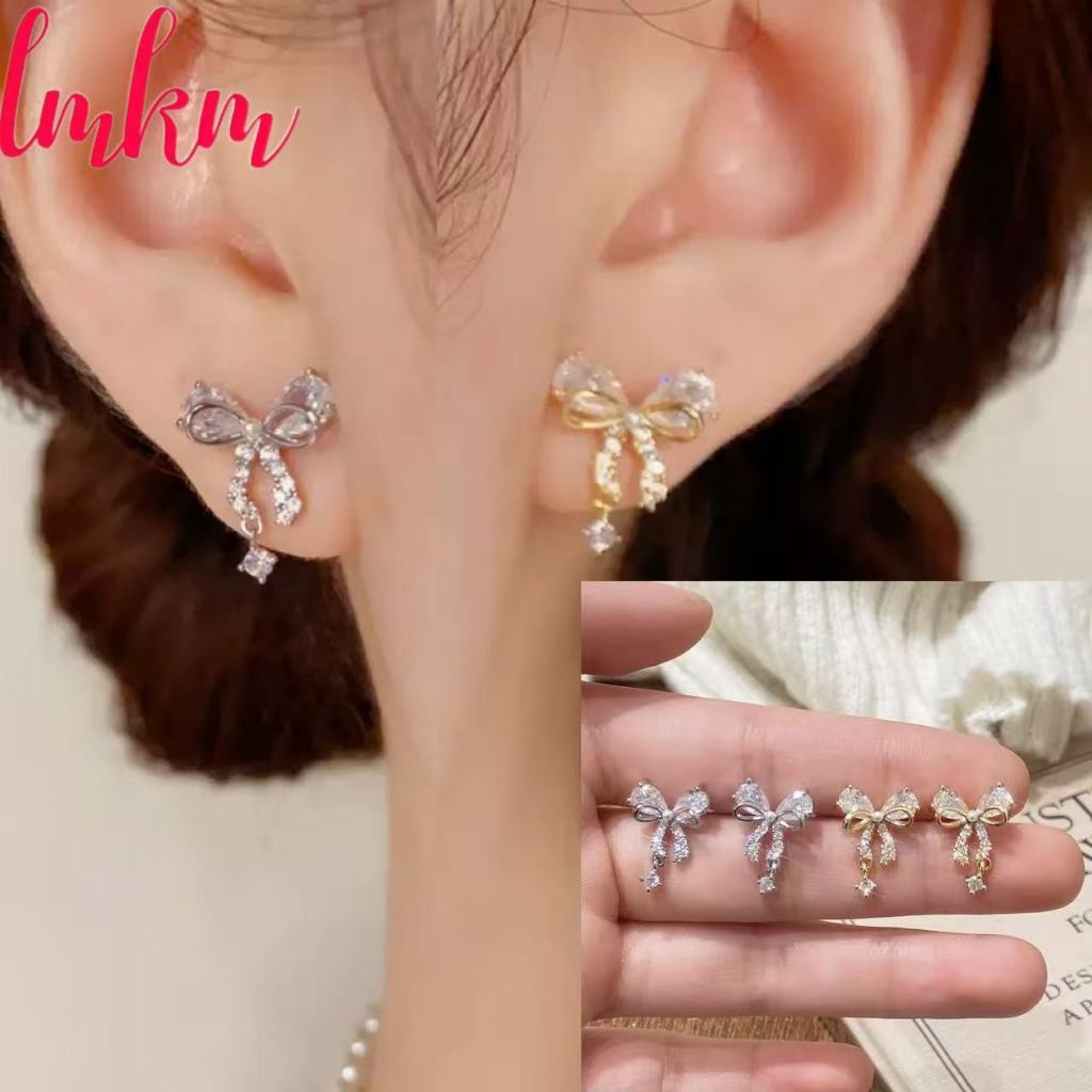 (พร้อมส่งในไทย) ต่างหูเงินแท้s925ต่างหู ต่างหูผู้หญิง ต่างหูสไตล์เกาหลี ต่างหูสตั๊ดearrings jewelry(