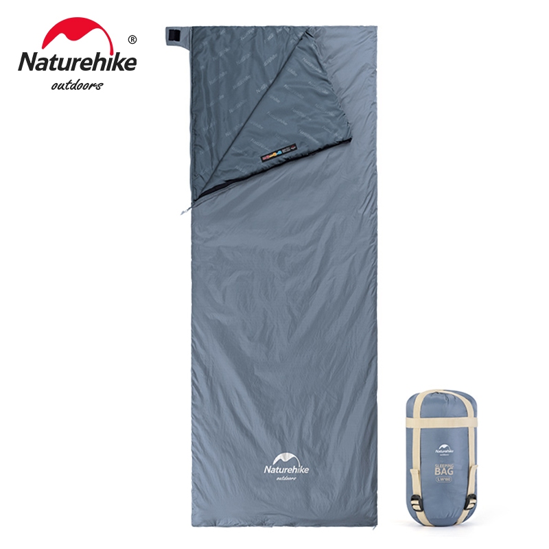 Naturehike LW180 ผ้าฝ้ายแสงถุงนอนฤดูใบไม้ผลิฤดูร้อนถุงนอนหลับกลางแจ้งเดินป่าตั้งแคมป์ถุงนอน