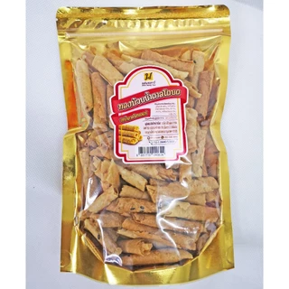 ทองม้วนน้ำตาลโตนดแท้ เกรดพรีเมี่ยม ขนมOTOPเพชรบุรี มีกลิ่นหอมน้ำตาลโตนด มัน อร่อย
