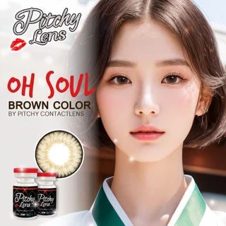 แฟชั่น Oh soul Pitchy witches Roze Kissy Lovely maya คอนแทคเลนส์ รายเดือน "สินค้าถ่ายจากเลนส์จริง"