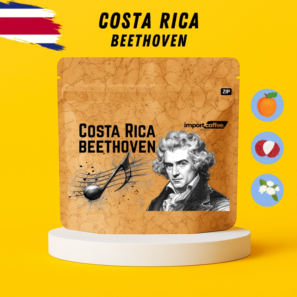 IMport coffee bean เมล็ดกาแฟคั่ว Costa Rica Beethoven