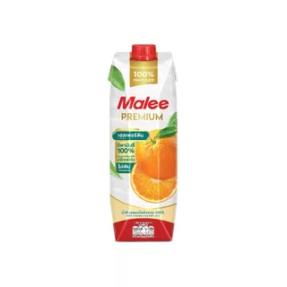 ใหม่ !!! [ยกลัง! 12 กล่อง] มาลี พรีเมียม น้ำส้ม 1000ml.