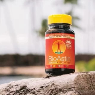 Bioastin 12 mg สาหร่ายแดงไบโอแอสติน 12 มิลลิกรัม 2 กระปุก หมดอายุ เดือน 6/2028