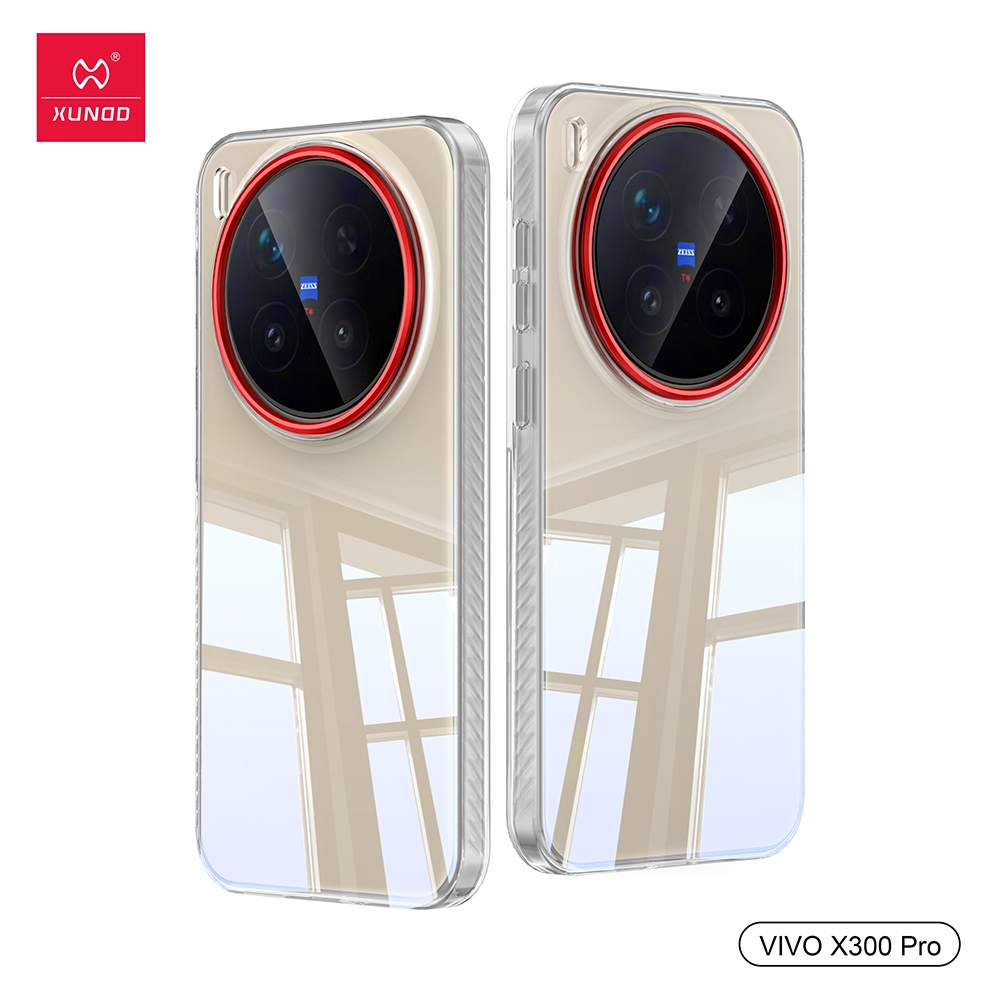 Xundd Clear Case สำหรับ VIVO X200 Pro Ultra Case VIVO X300 Pro เคสพีซีบางเฉียบป้องกันสีเหลืองและป้องกันรอยขีดข่วน