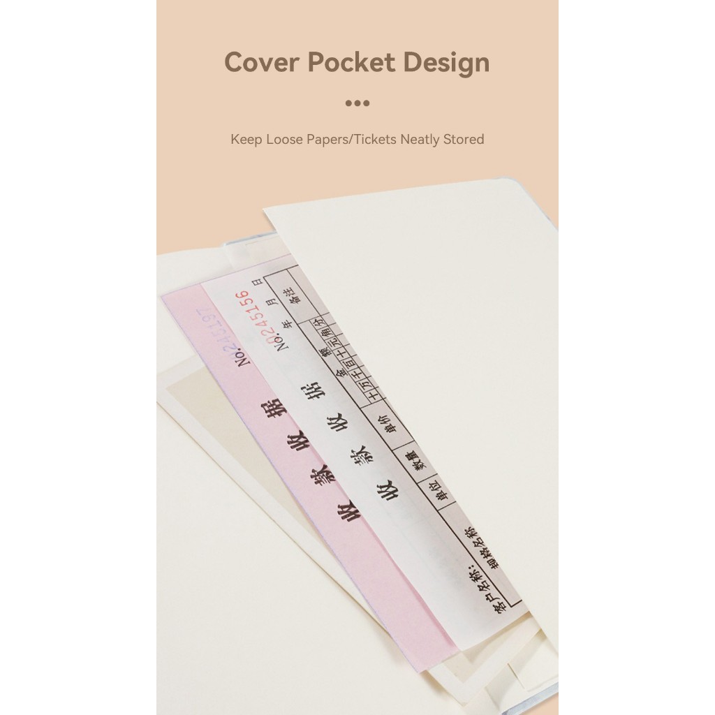 สมุดโน้ตลายหินอ่อน พรีเมี่ยม มียางรัด กระดาษหนา 80 แกรม พร้อมที่คั่นผ้า เหมาะนักเรียนและออฟฟิศ - รูปที่ 6