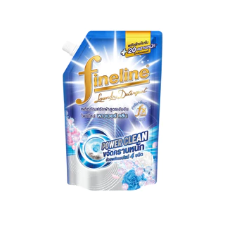 [แพ็ค 6] Fineline ไฟน์ไลน์ ผลิตภัณฑ์ซักผ้าสูตรเข้มข้น พาวเวอร์ คลีน 580มล.