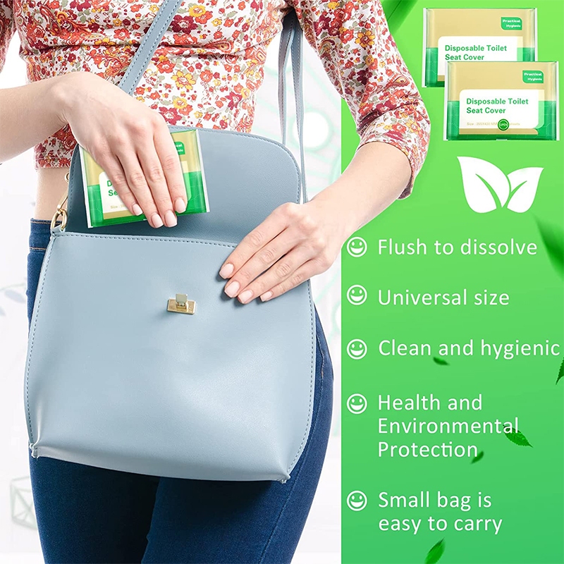 กระดาษรองนั่ง 1แพ็ค10ชิ้น แผ่นรองนั่งชักโครก แผ่นรองนั่ง วางบนฝารองนั่งชักโครกในห้องน้ำ - รูปที่ 7