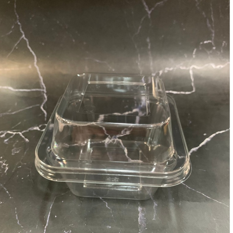 ยกลัง 1000 ชิ้น กล่องขนม กล่องเบเกอรี่ กล่องใส ถ้วยมูส MC-001C / MC-002C พร้อมฝา กล่องใส่ขนมพร้อมฝาป