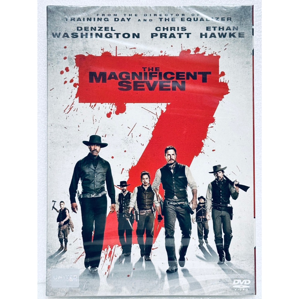 DVD ปกสวม : The Magnificent Seven (2016) 7 สิงห์แดนเสือ " Denzel Washington, Chris Pratt "