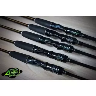 🔰คันเบ็ด เอเลี่ยน UFO 🔰 เป็นคันรุ่นใหม่ ค่าย BLACK FOX เหมาะกับงานสายสปิ๋วและตีเหยื่อปลอมทุกท่าน เวท 8-25 ด้ามจับด้ามยา
