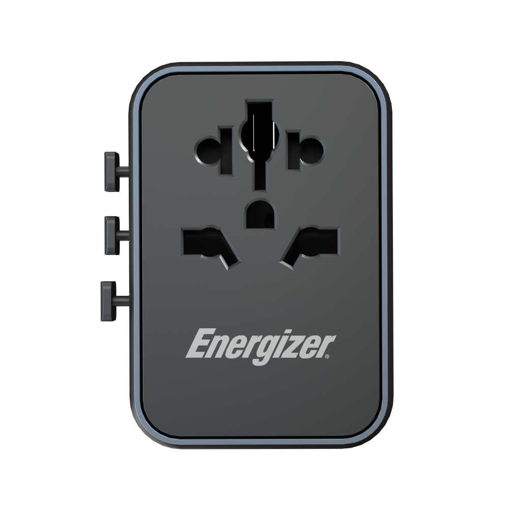 หัวแปลงปลั๊กไฟ Energizer Universal Travel USB Ports 45W (ETC451) Black by Banana IT ราคา ถูกที่สุด ดีลบีเคเค แกลเลอรีภาพที่ 2