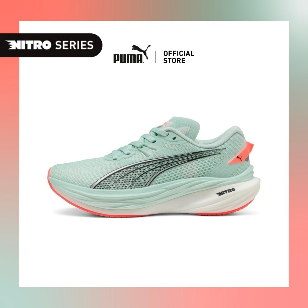 PUMA รองเท้าวิ่งผู้หญิง Deviate NITRO™ 3 สีฟ้า - 30970815