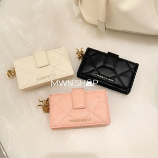 Charles&keith กระเป๋าใส่บัตร arrietty มีโค้ดลด30% พร้อมถุงผ้…