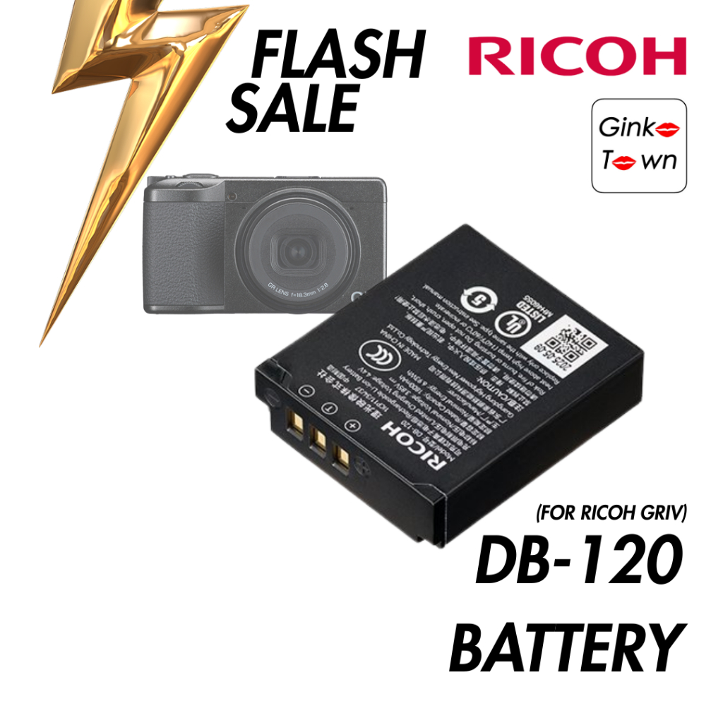 RICOH DB-120 Rechargeable แบต Battery RICOH GR IV