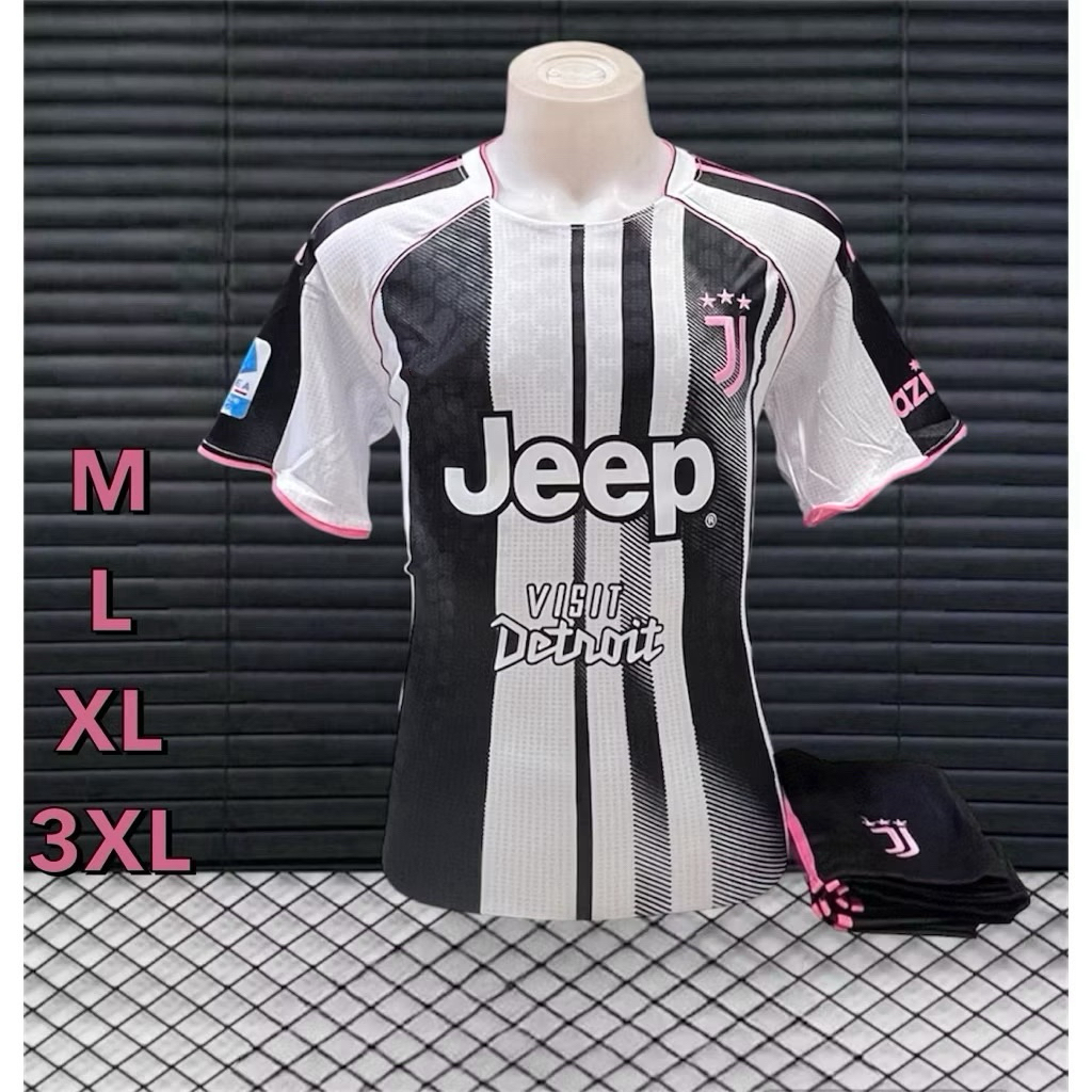 พร้อมส่ง! ชุดกีฬา ชุดบอลทีมยูเวน-ตุส ชุดสปอร์ต มีครบไซด์ทั้งหญิงและชาย ซื้อครั้งเดียวได้ทั้งชุด (เสื้อ+กางเกง)