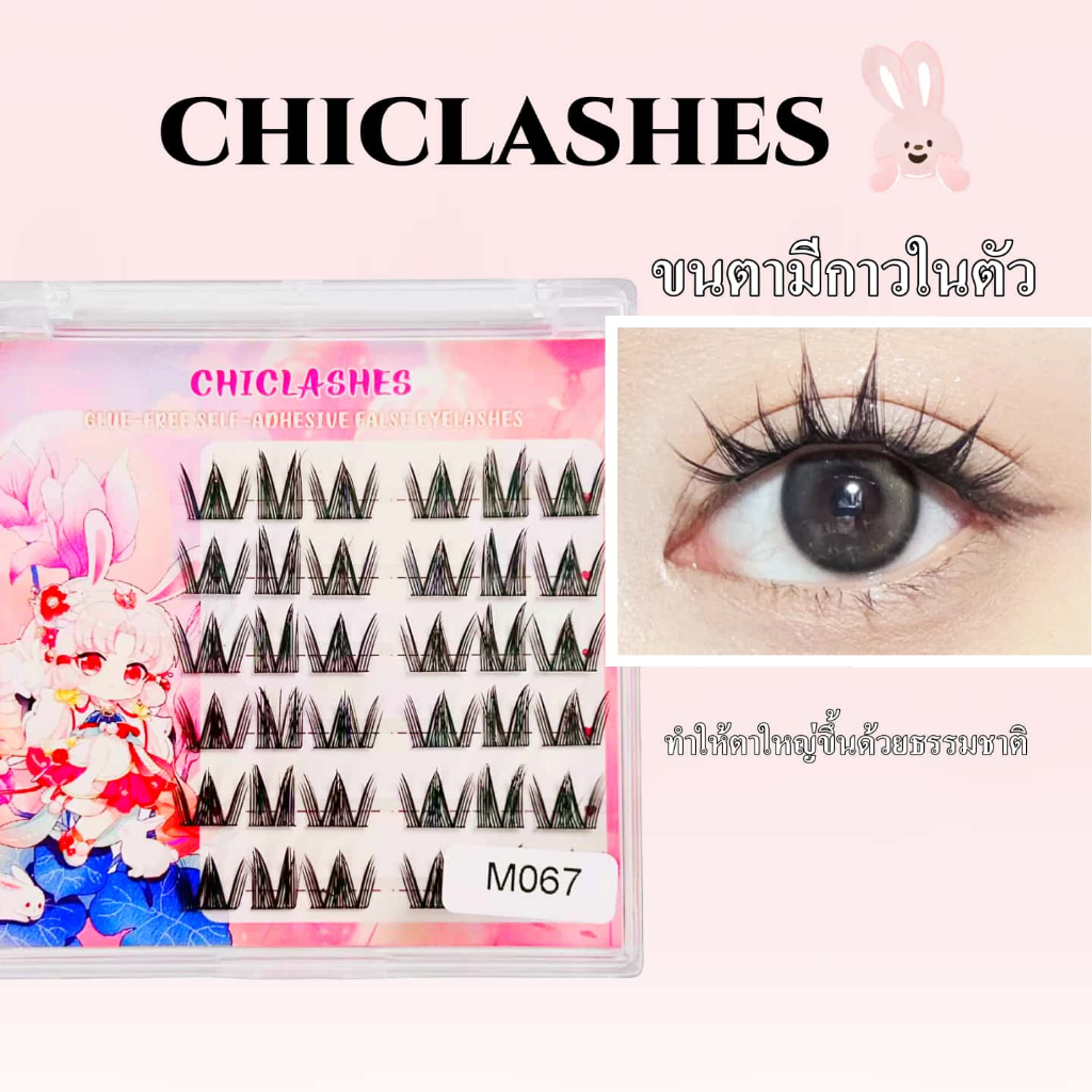 ขนตาปลอมมีกาวในตัว ขนตาปลอมแบบมีกาวในตัว พร้อมติดได้เลยดูเป็นธรรมชาติมีให้เลือก 14 ทรงรุ่นอัพเกรดยาว