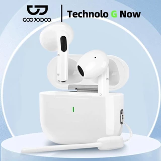 GOOJODOQ J201 หูฟังบลูทูธ หูฟัง Bluetooth 5.3 Ipx5 ไมโครโฟนในตัว A6 Pro หูฟังไร้สาย สมาร์ททัช Type C