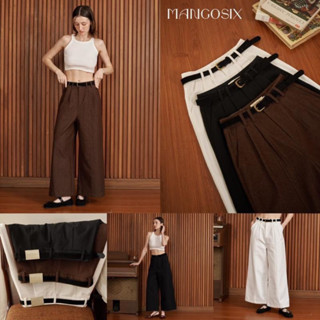 กางเกงยีนส์ขากระบอกใหญ่ รุ่นClaire’ly Pants (P88)