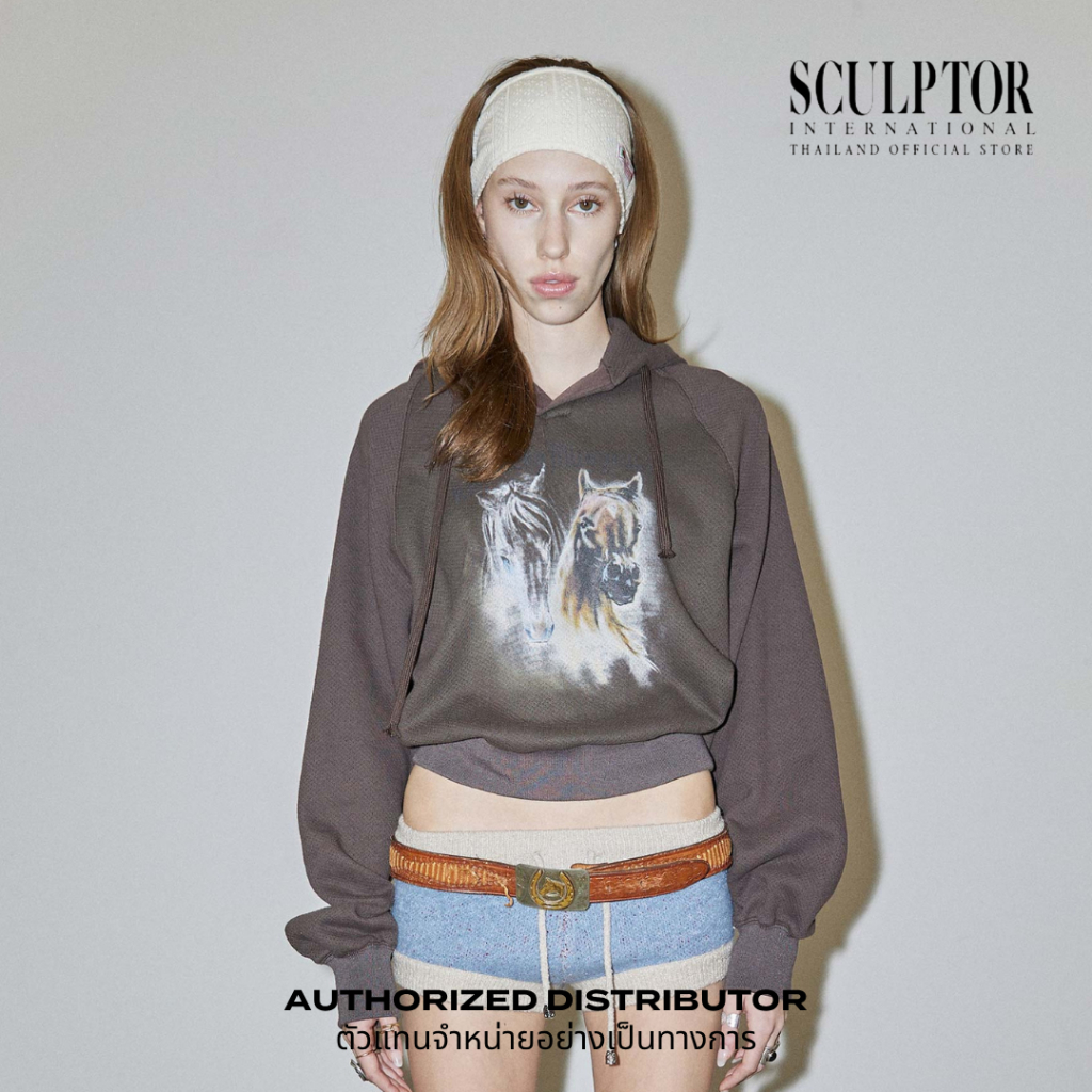 SCULPTOR® เสื้อฮู้ดดี้ Kentucky Waffle Hoodie