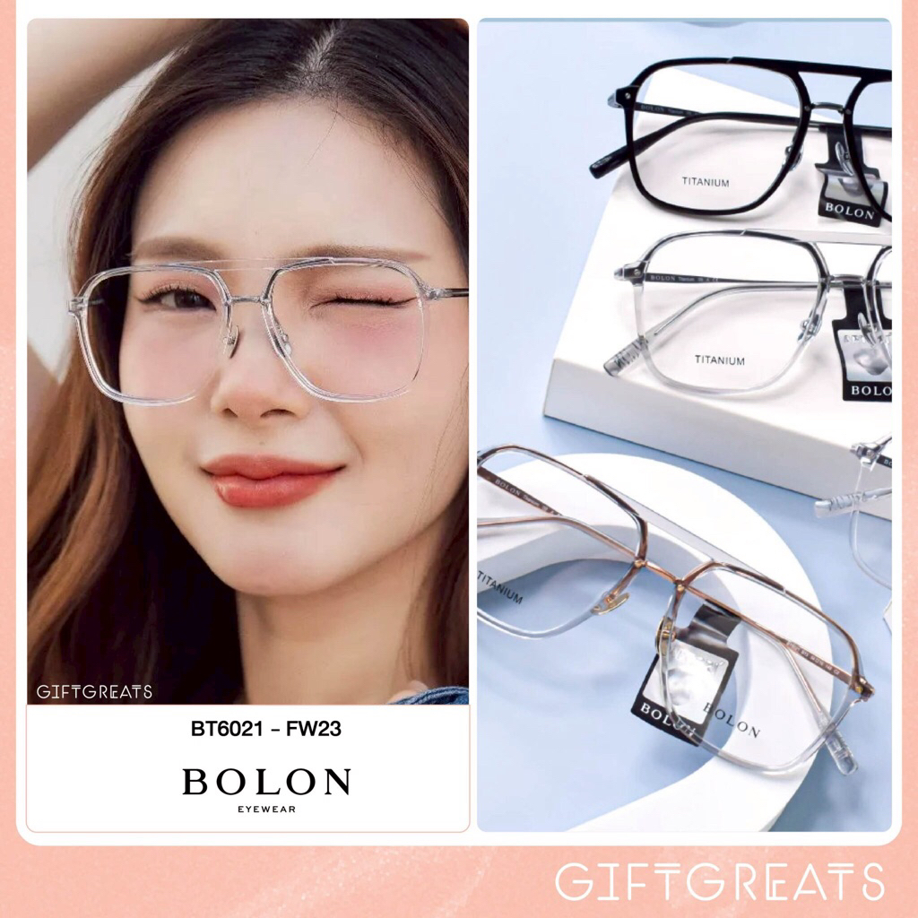 BOLON Hongdae BT6021 - FW23 Bolon Eyewear กรอบแว่นตา โบลอน giftgreats