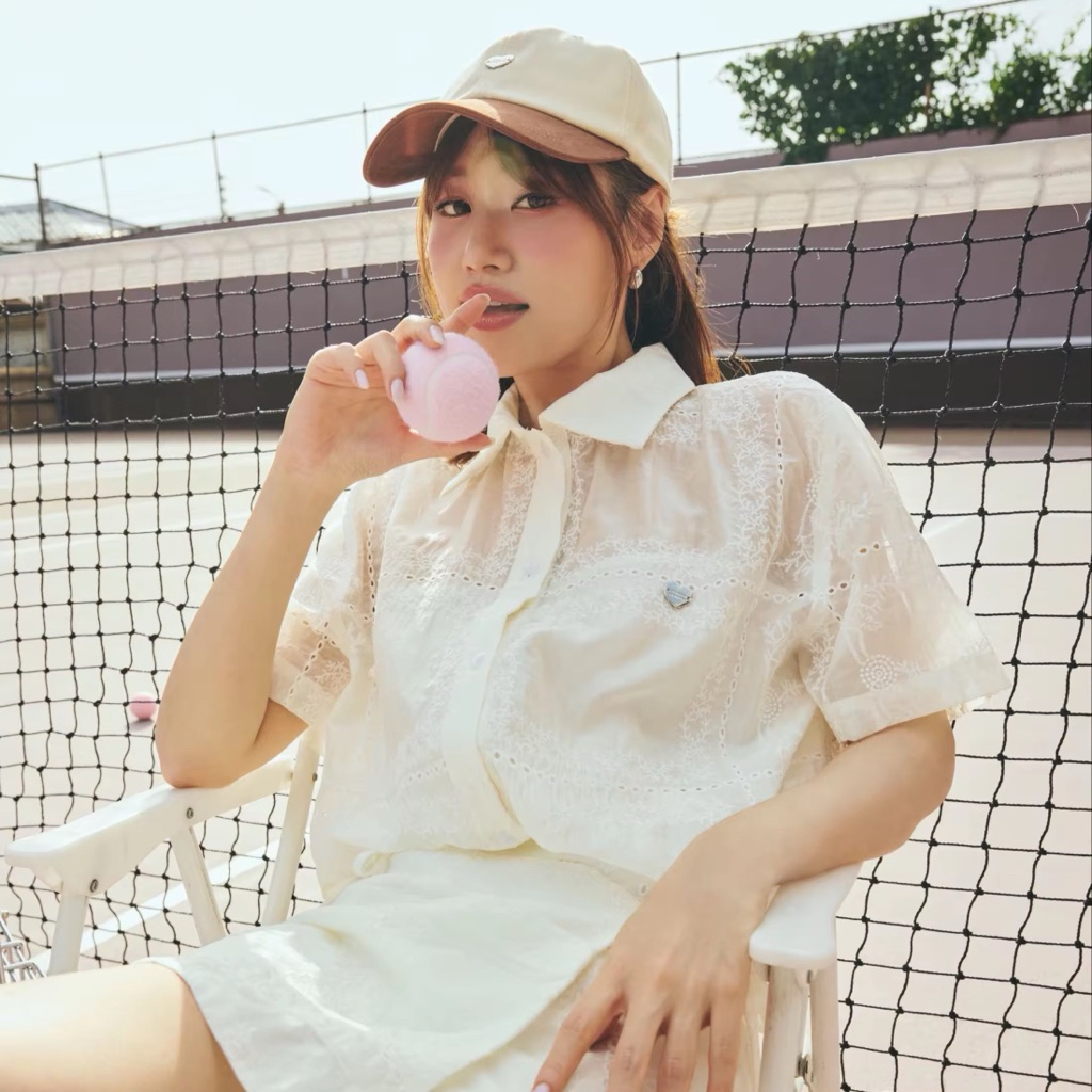 M จัดส่ง 19 DEC lookbooklookbook wimbledon polo whisper lace