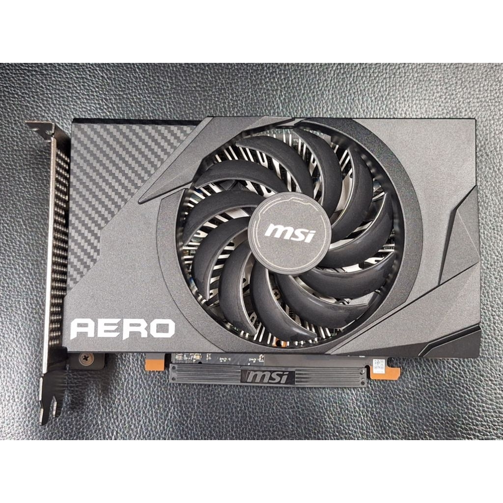 การ์ดจอมือ✌️MSI RX 6400 AERO ITX 4GB GDDR6 สภาพดี