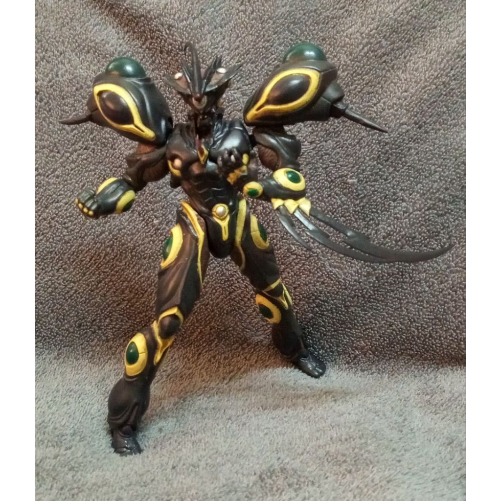 กายเวอร์ มนุษย์เกราะชีวะ Max Factory GUYVER GIGANTIC DARK 4.5" Mini Figure Loose Gashapon Figure Rar