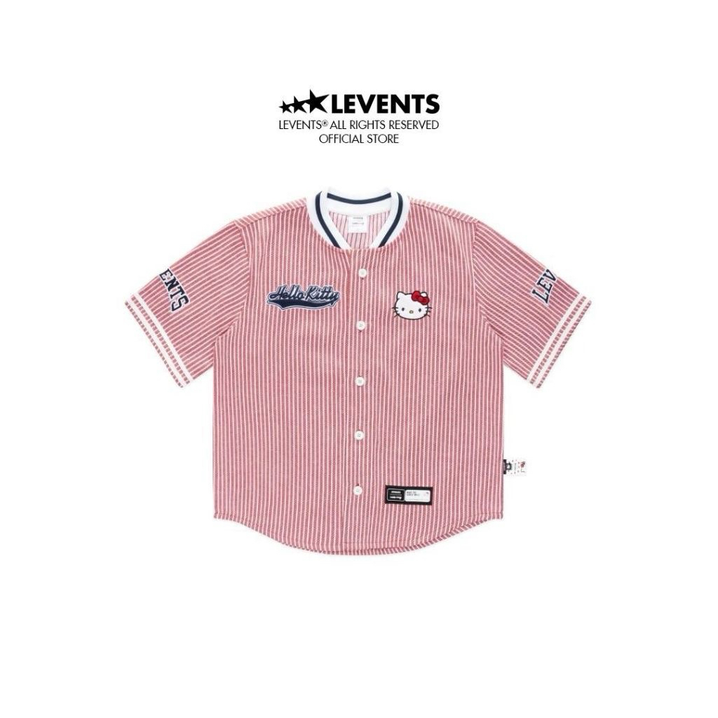 ส่งต่อ Levents x Hello Kitty | เสื้อเบสบอลสีแดง
