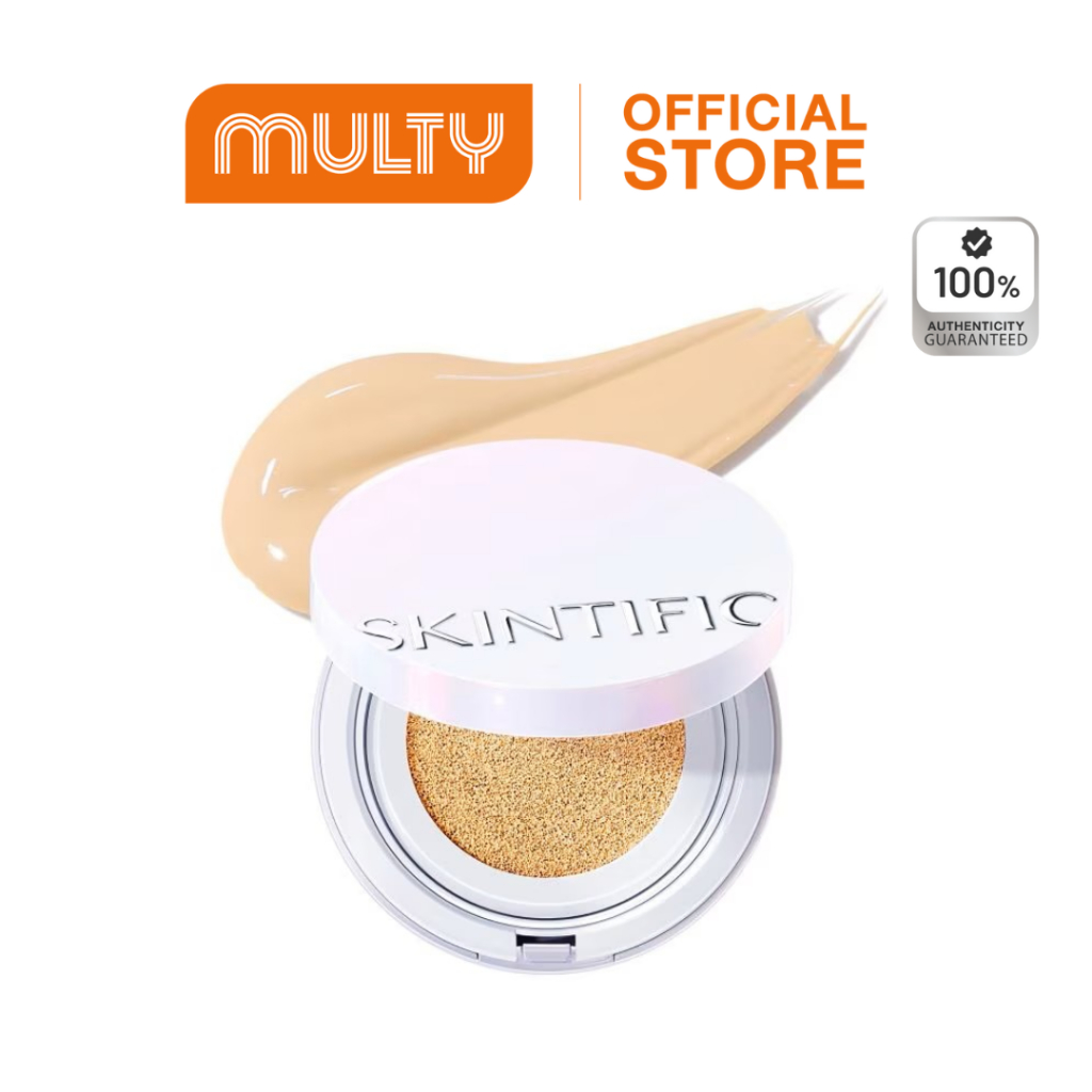 Skintific Perfect Radiant Glow Cushion 11 g.ผิวโกลว์สวย ดูสุขภาพดี ในหนึ่งแท็ป คุชชั่น รองพื้น