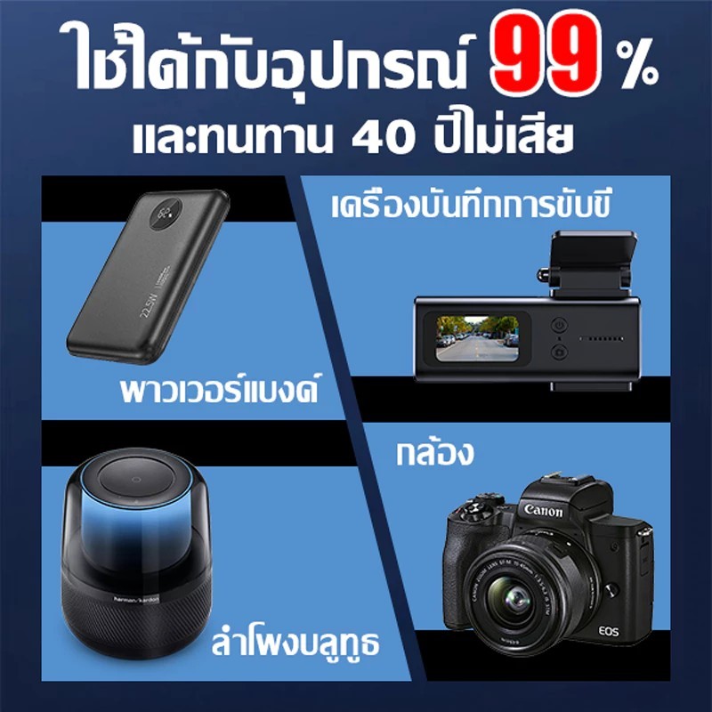 🔋แบตเตอรี่ 3.7V🔋แบตเตอรี่โพลิเมอร์ ลิเธียมโพลิเมอร์ 60000mah 1260110และ955565 Lithium polymer battery แบตพาวเวอร์แบงค์ - รูปที่ 6
