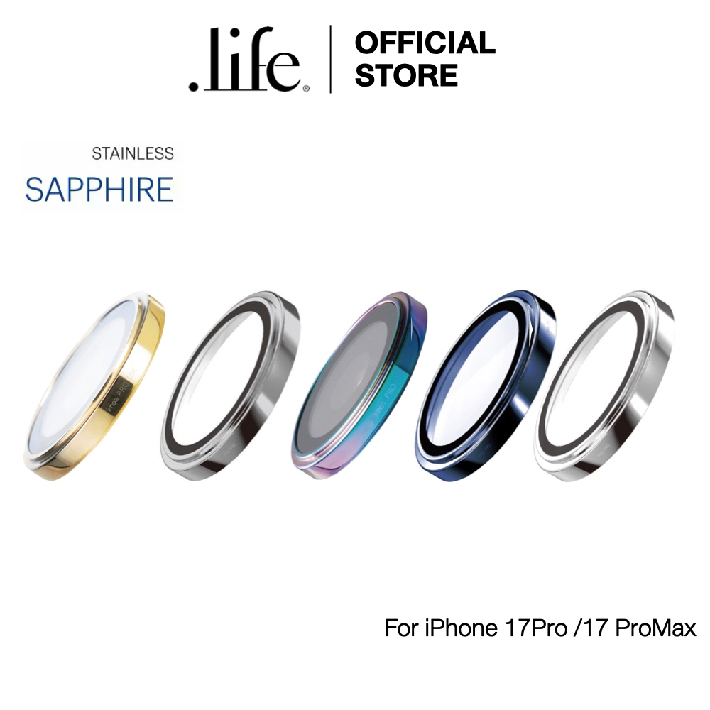 ฟิล์มกระจกป้องกันเลนส์ IMOS Sapphire Lens Protector Stainless สำหรับ iPhone 17 Pro/17 Pro Max | By D