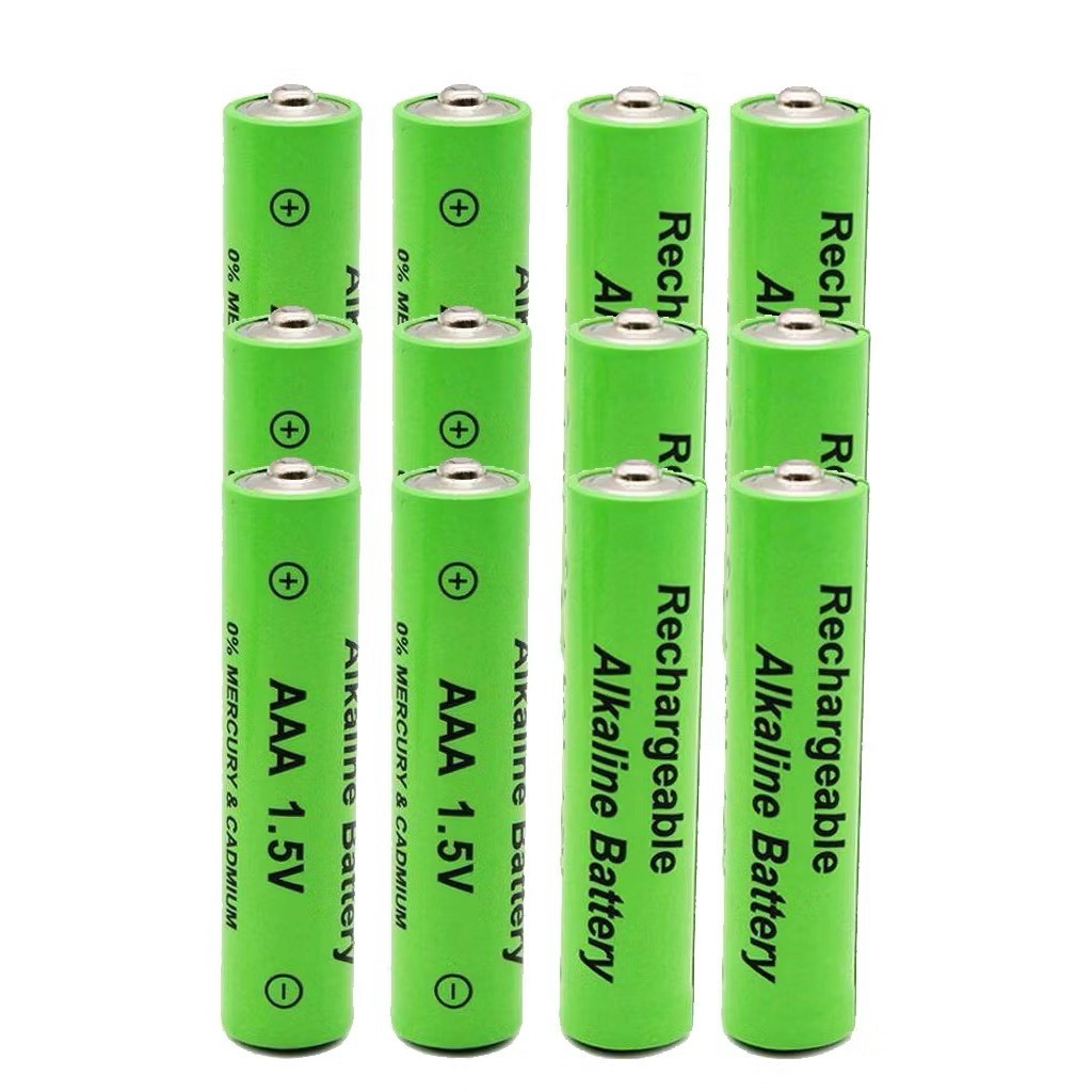 ถ่านอัลคาไลน์ชนิดชาร์จได้  ขนาด AA และ ขนาด AAA 3000AH 1.5 V คุณภาพดี พร้อมส่ง