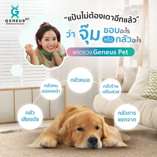 Geneus Pet | Dog DNA ตรวจ DNA สุนัข สายพันธุ์ สุขภาพ พรสวรรค์ นิสัย ภูมิแพ้ โภชนาการอาหาร | 1 กล่อง