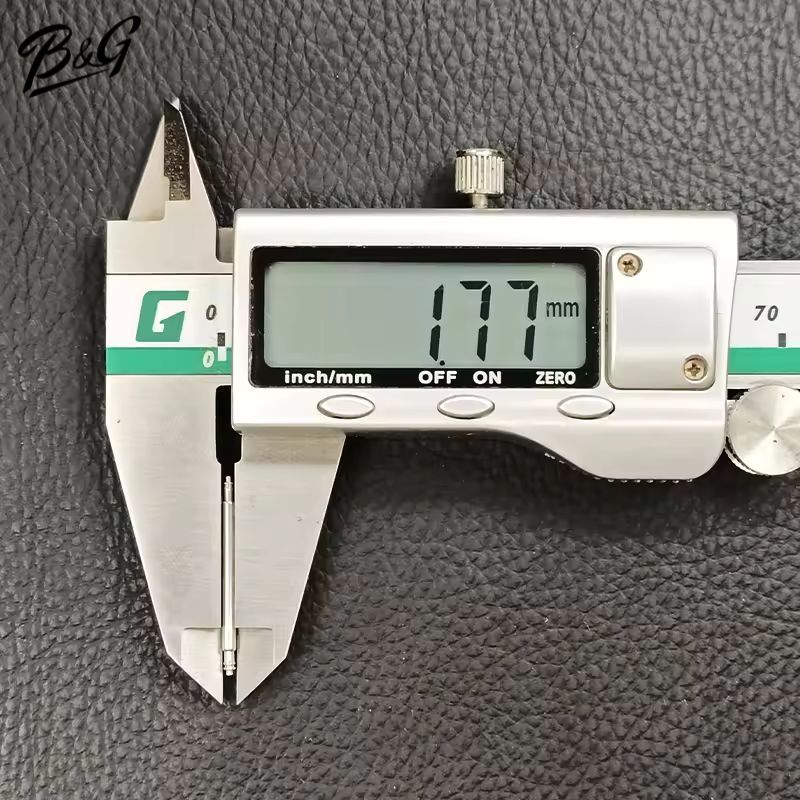 (พร้อมส่ง) 10 ชิ้น สปริงบาร์สายนาฬิกา สลักสายนาฬิกา สำหรับยึดสายนาฬิกากับตัวเรือน  Spring bar 1.5 mm และ 1.8 mm. - รูปที่ 2