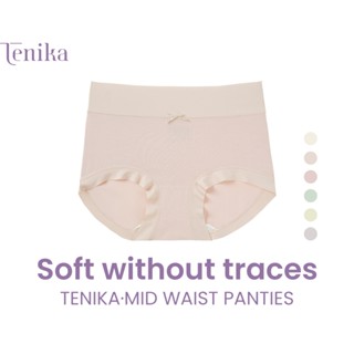 TENIKA กางเกงชั้นใน เอวสูง Seamless กางเกงบ็อกเซอร์  ผ้านุ่ม…