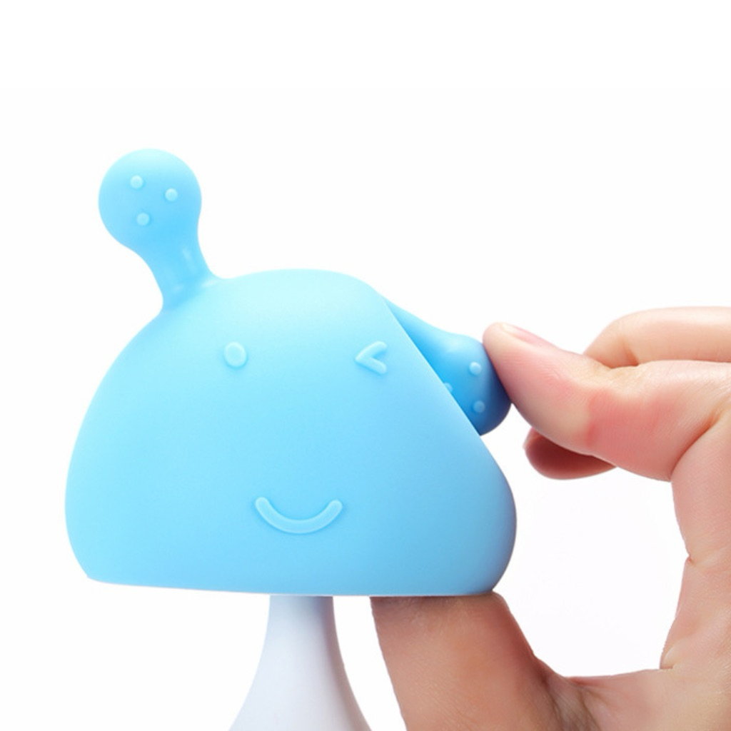 ยางกัดหัวเห็ดสำหรับเด็ก มีเสียงกรุ้งกริ้ง มีกล่องแถมฟรีให้ ของเล่นเด็ก เห็ดมีเสียง - รูปที่ 6