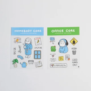 สติกเกอร์ใส ทั้ง 4 ลาย STICKER MINI | ease around