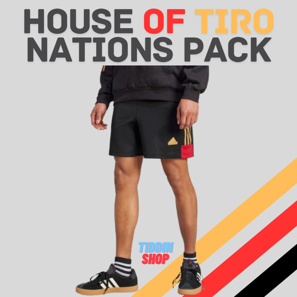 กางเกงขาสั้น Adidas House of Tiro Nations Pack Shorts [ลิขสิทธิ์แท้ Adidas Thailand][รหัส: IW8868 ]