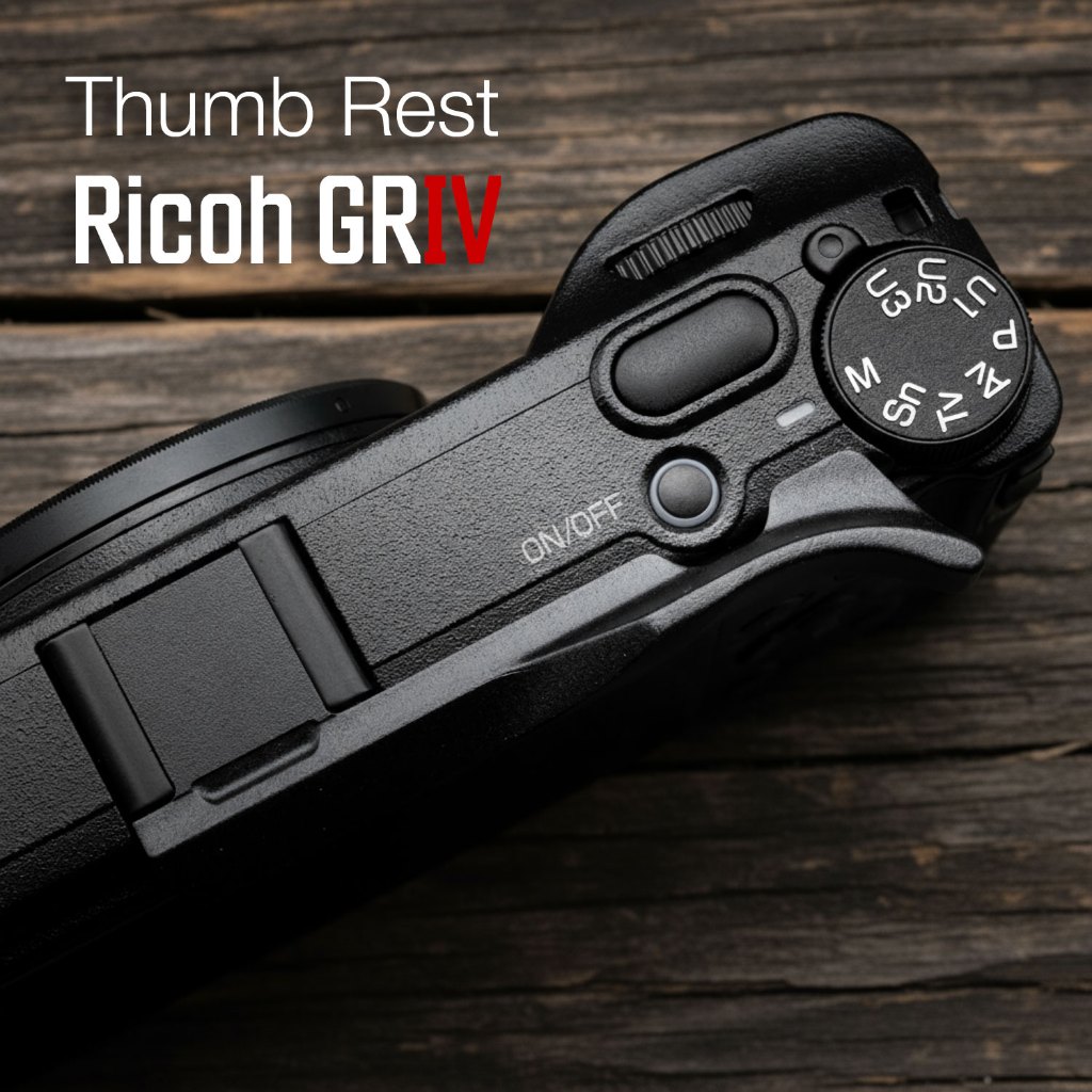 Thumb Grip Ricoh GRIV GR4 HDF ที่พักนิ้ว จาก Larry Gadget