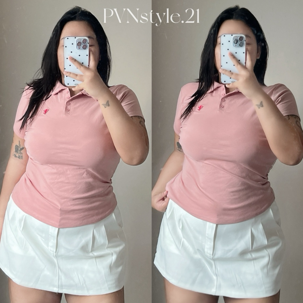 เสื้อโปโลคอปกแขนสั้น งานไซส์พิเศษ อก 38-48