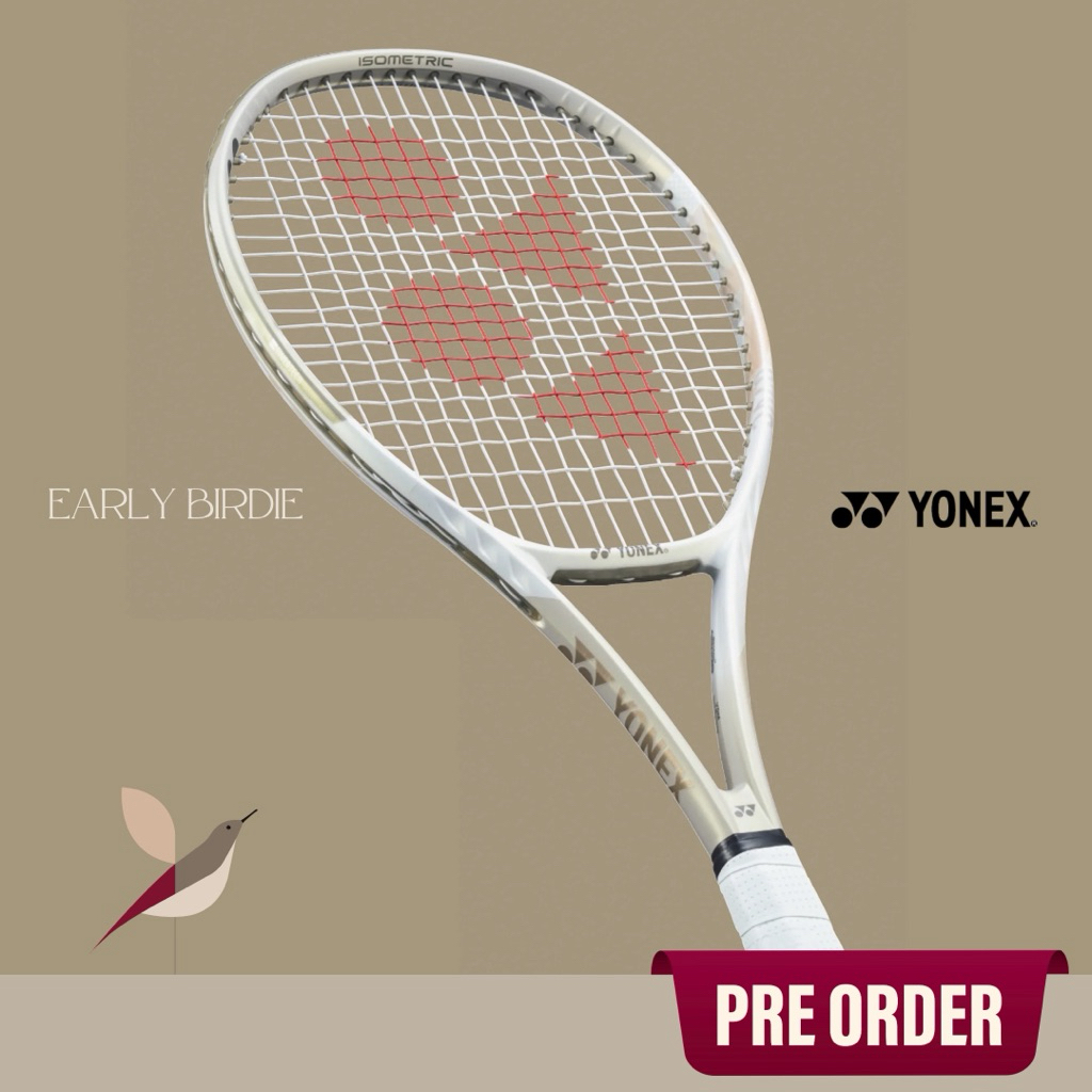 Yonex ไม้เทนนิส VCore 100 2024 Tennis Racket G2 | สีเบจ Sand Beige (Pre-order)