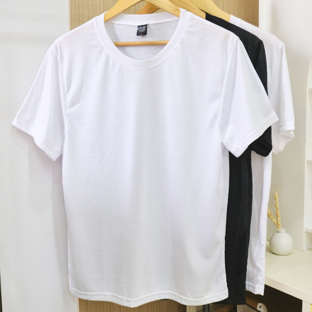 เสื้อเเขนสั้นใส่สบายสีพื้นระบายอากาศได้ดีเนื้อผ้านุ่มใส่สบาย