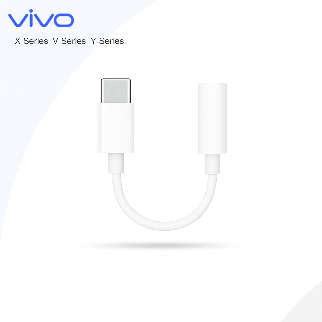 🏅vivo สายแปลงหูฟัง Type-C to 3.5mm.สายแปลง,หางหนูมือถือ vivo X_Series V_Series Y_Series