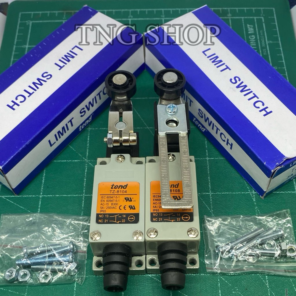 TZ-8104  TZ-8108  ลิมิตสวิตช์ Limit Switch Tend รุ่น  TZ-8104   TZ -8108  5A 250 VACพร้อมส่งในไทย