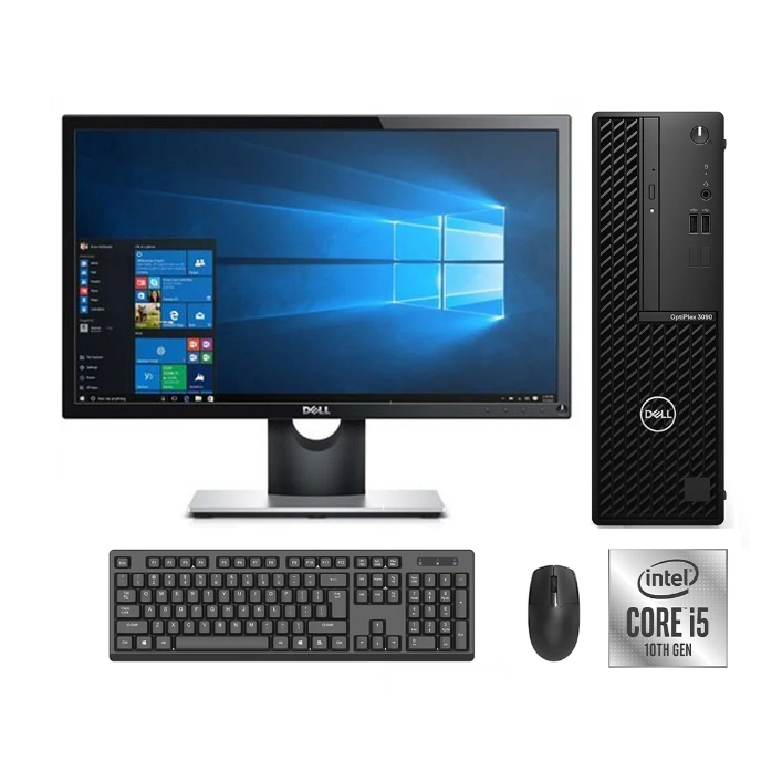 !!พร้อมส่ง!! คอมพิวเตอร์ DELL OPTIPLEX 3090 CORE I5 GEN 10 (SSD) RAM 8 GB WINDOWS 10 แท้ ครบชุด สเปค
